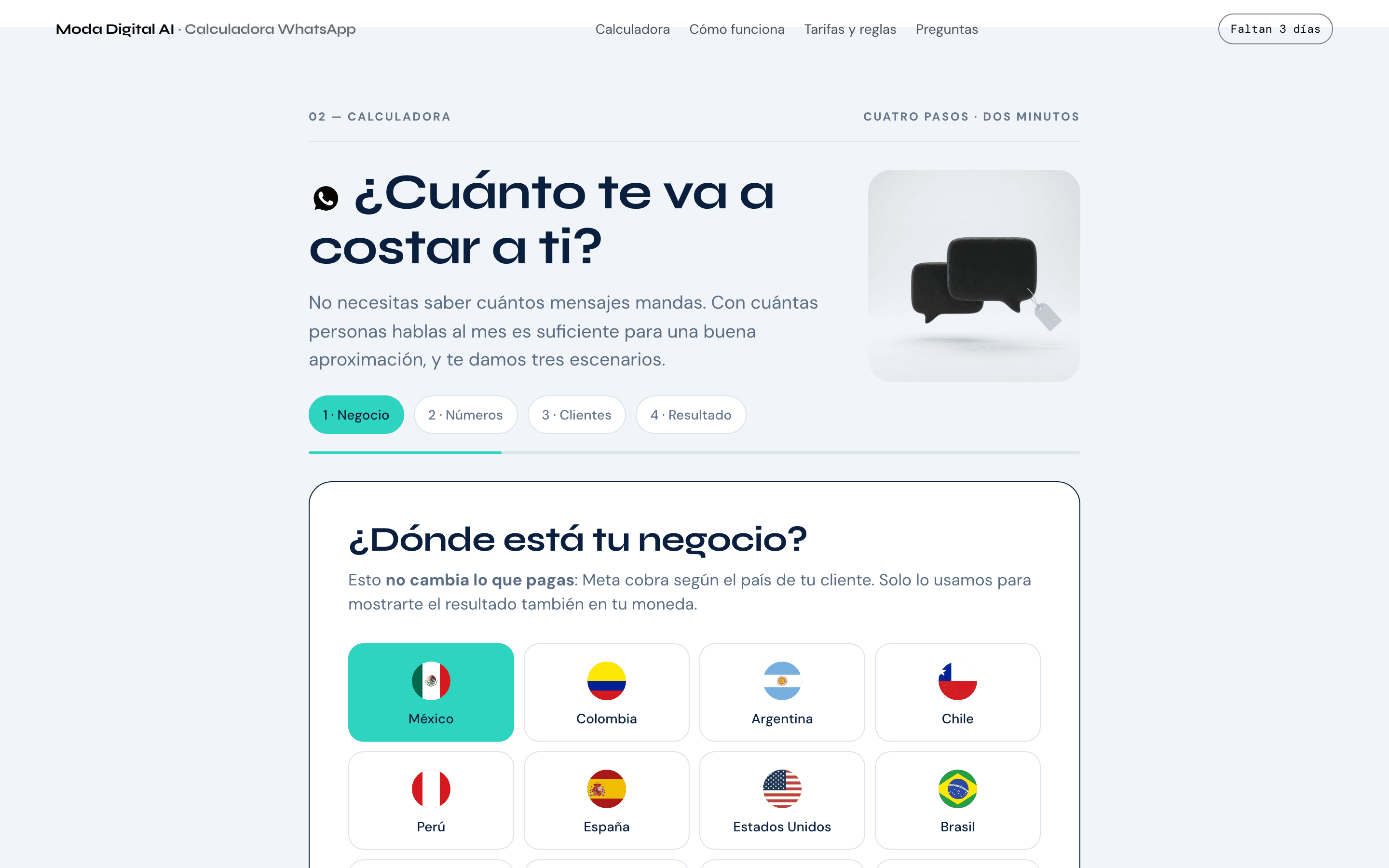 Calculadora de WhatsApp API — Cuánto te va a costar la nueva tarifa de Meta